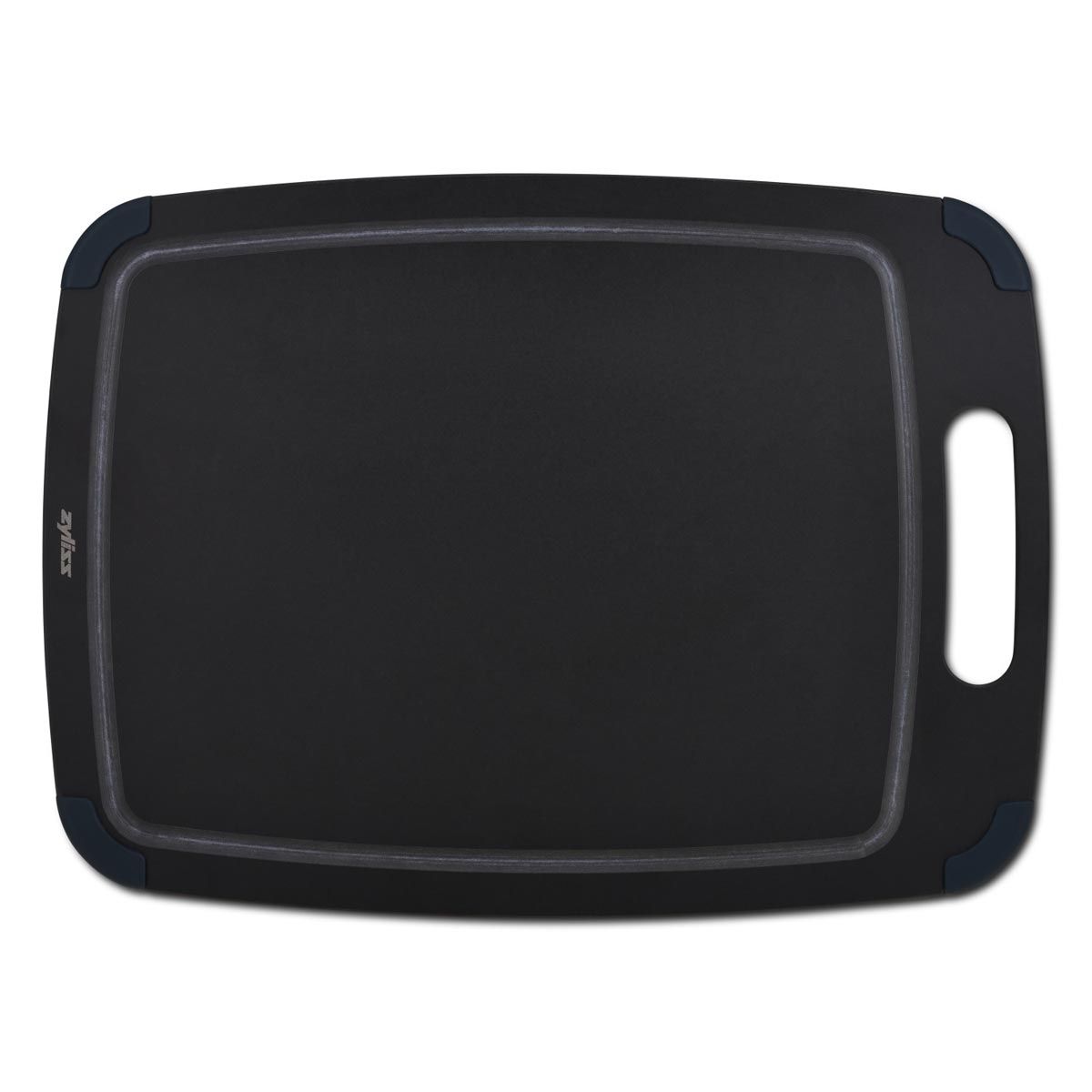 Zyliss Wood Fiber Cutting Board - Black - 44.5 x 33 cm