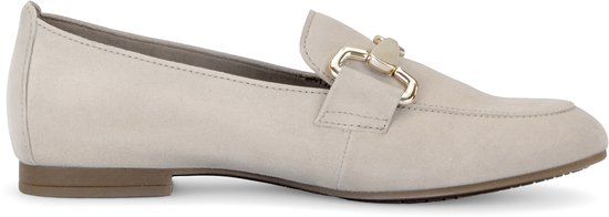 Gabor Dames Loafers Beige Leer