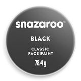Vegaoo Snazaroo Klassieke make-up pot 75 ml - Zwart