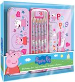 Peppa Pig Bumper Stationery Set – 9-Delige Schrijfwaren Set met Etui, Notitieboek, Potloden & Meer