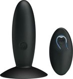 PRETTY BOTTOM | Pretty Love - Bouchon - Vibrateur à télécommande - Zwart