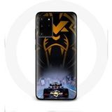 Maniacase Etui voor Samsung Galaxy S11 plus Formule 1 Sebastian Vettel F1 Coureur Zwart