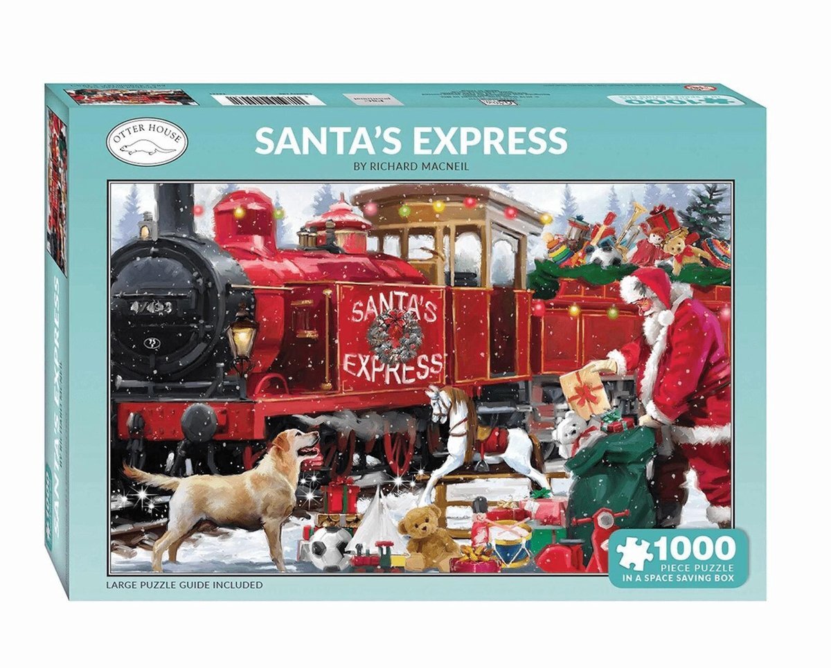 Otter House Santa’s Express Puzzel 1000 Stukjes