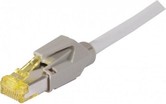 Connect 850032 netwerkkabel 5 m Cat7 S/FTP (S-STP) Grijs