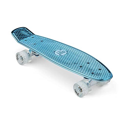 ET Toys Buitenstaanders - Chrome Edition Retro Skateboard Blauw