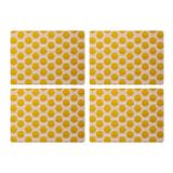 Creative Tops Spot Print Set van 4 grote placemats