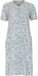 Pastunette Nachthemd Stone Blue Organisch Katoen Blauw/Wit Knoopsluiting Maat 38