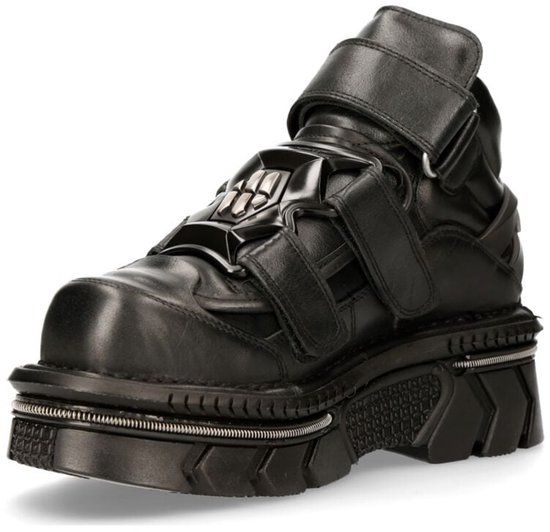 New Rock M-285-S53 ITALI Black Veterschoenen zwart EU39 Leer