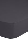 Muller Textiles Hoeslaken 80x200 cm Antraciet Katoen