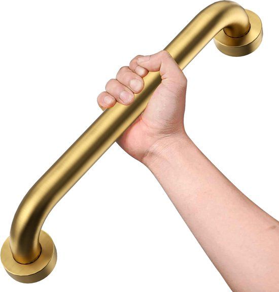 Achilles Retro Handgreep voor Bad & Douche 50 CM - Zwart