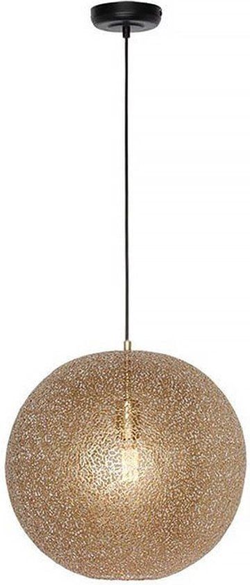Freelight Oronero hanglamp - bollamp - kap Ø50 cm - goud