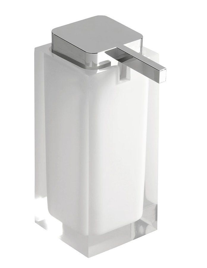 Gedy Rainbow zeepdispenser 240 ml wit