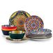 vancasso Bohemian Style 12-Piece Porcelain Dinnerware Set for 4