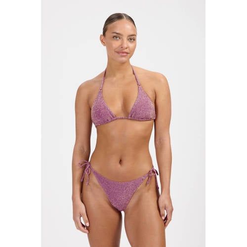 Beachlife Mauve Glitter Strik Dames