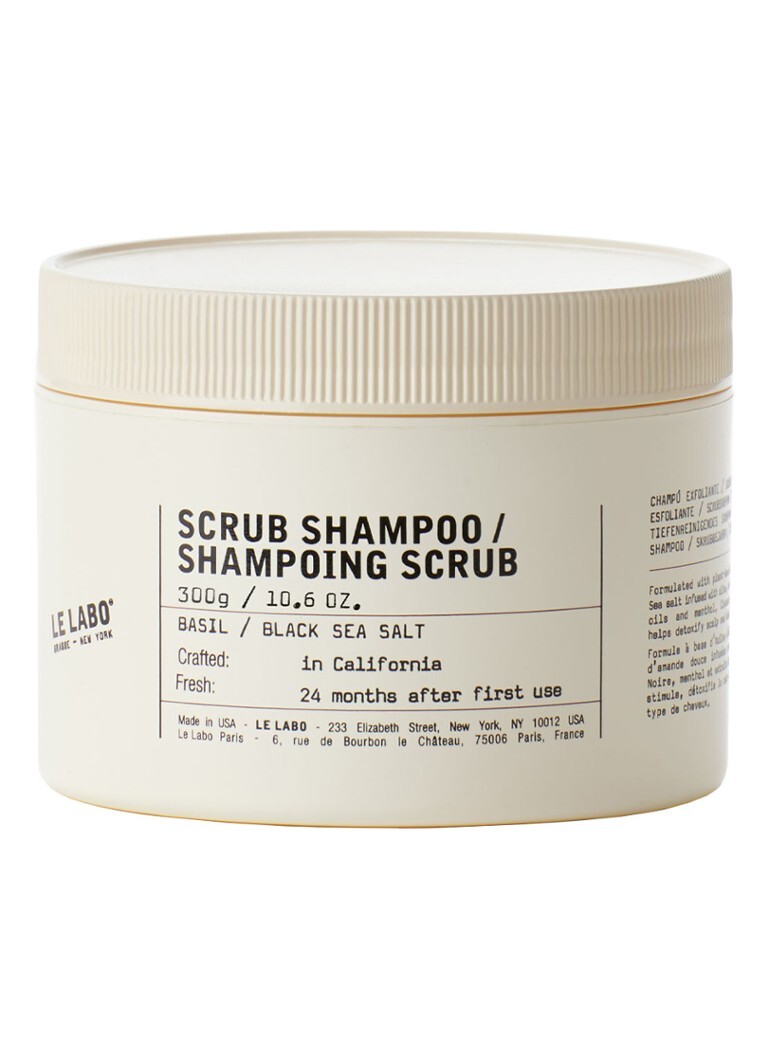 Le Labo Le Labo Basil / Black Sea Salt Scrub Shampoo - hoofdhuid scrub