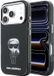 Karl Lagerfeld - HC MagSafe IML Ikonik Sketch Print Coque arrière pour Apple iPhone 18 Pro / iPhone 17 Pro - Noir