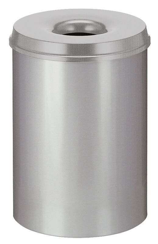 Vepa Bins V-Part - Vlamdovende Papierbak 30 liter - Grijs - Prullenbak