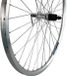 Roland 28 inch hybrid bike rear wheel, 8-speed cassette, aluminum V-profile, silver