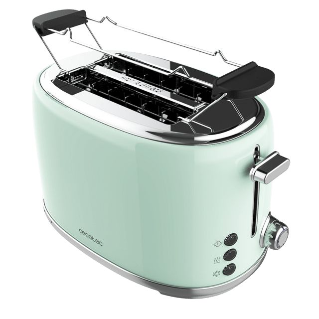 Cecotec 03230 - Broodrooster - 980W - Groen