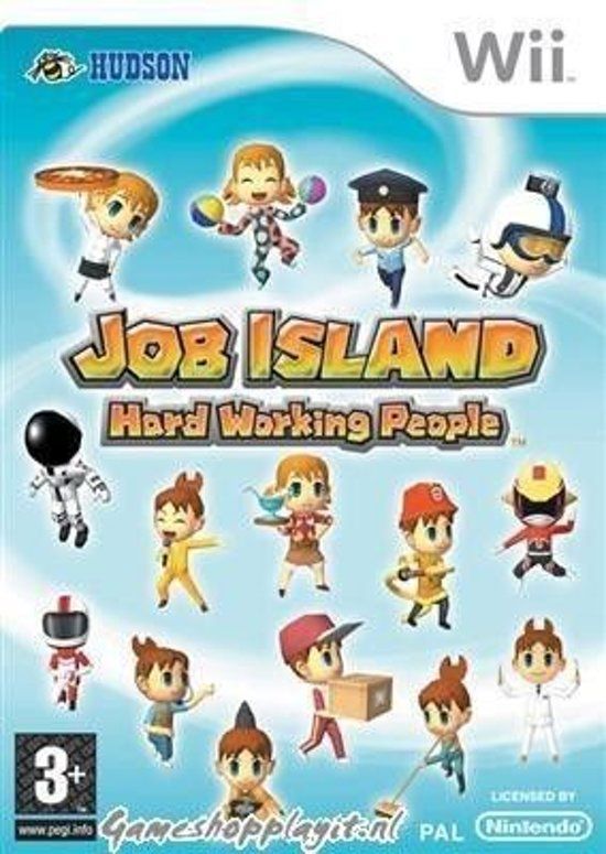Konami Job Island - Nintendo Wii