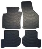 Cora 000132110 Gepersonaliseerde vloermatten van rubber, 4 stuks