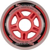 Powerslide Skatewielen One 80 Mm Polyurethaan Rood 4 Stuks