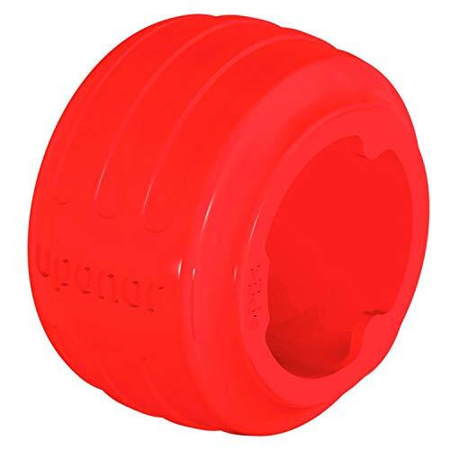 Uponor Q&E Evolution Ring, 20 mm, conisch, voor eenvoudig inbrengen in de buis, versterkte eindkappen, ergonomisch design met identificatie, rood (referentie 1058011)