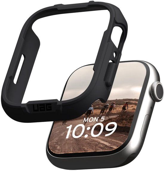 UAG Scout | Bumper Case voor de Apple Watch 7 / 8 / 9 - 45 mm - Zwart