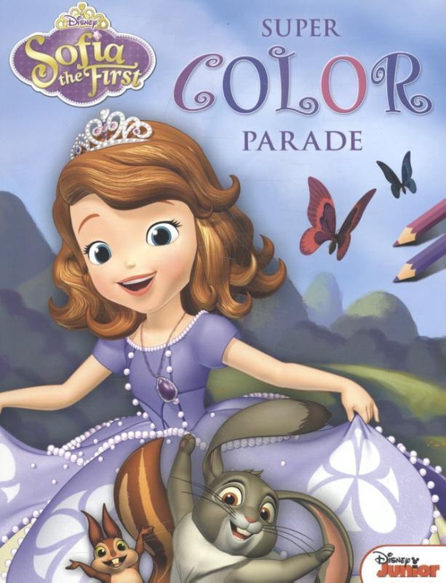 Disney kleurboek Super Color Parade Sofia the First