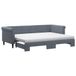 VidaXL Divan-lit velours anthracite 90x200 cm