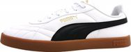 Puma Club II Indoor Sportschuhe Herren Sneaker sportlicher Schnürer Weiß Freizeit