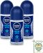 Nivea MEN Fresh Active Antitranspirant Roll-on 50 ml - 3 Stuks