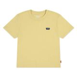 Levi's T-shirt geel Jongens Katoen Ronde hals Logo - maat 176