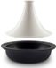 LA FONDERIE 1890 ASILAH Tajine - 29 cm - 2,5 L - Fonte/Céramique - Beige