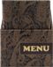 Securit® A4-menukaarthouder met paisley-motief, set van 10 stuks