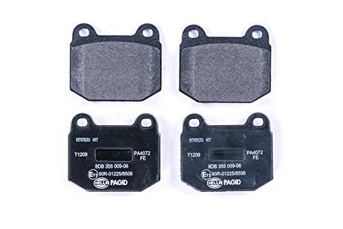 HELLA PAGID 8DB 355 009-061 Remblokkenset - T1209 - Dikte: 14.4mm - Remsysteem: Teves - Niet geschikt voor slijtage waarschuwingscontact - voor o.a. LOTUS / OPEL / VAUXHALL