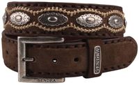 Sendra boots Originalbelts leren herenriem 7508 zwart