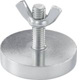 TOOLCRAFT TO-7444917 Aimant Convient pour: Lampe de travail à LED WL1000, Lampe de travail à LED WL2100, Lampe de travail à LED WL4200