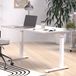 Germania Bureautafel Hermoso | 120 x 80 x 91 cm | Grijs-wit