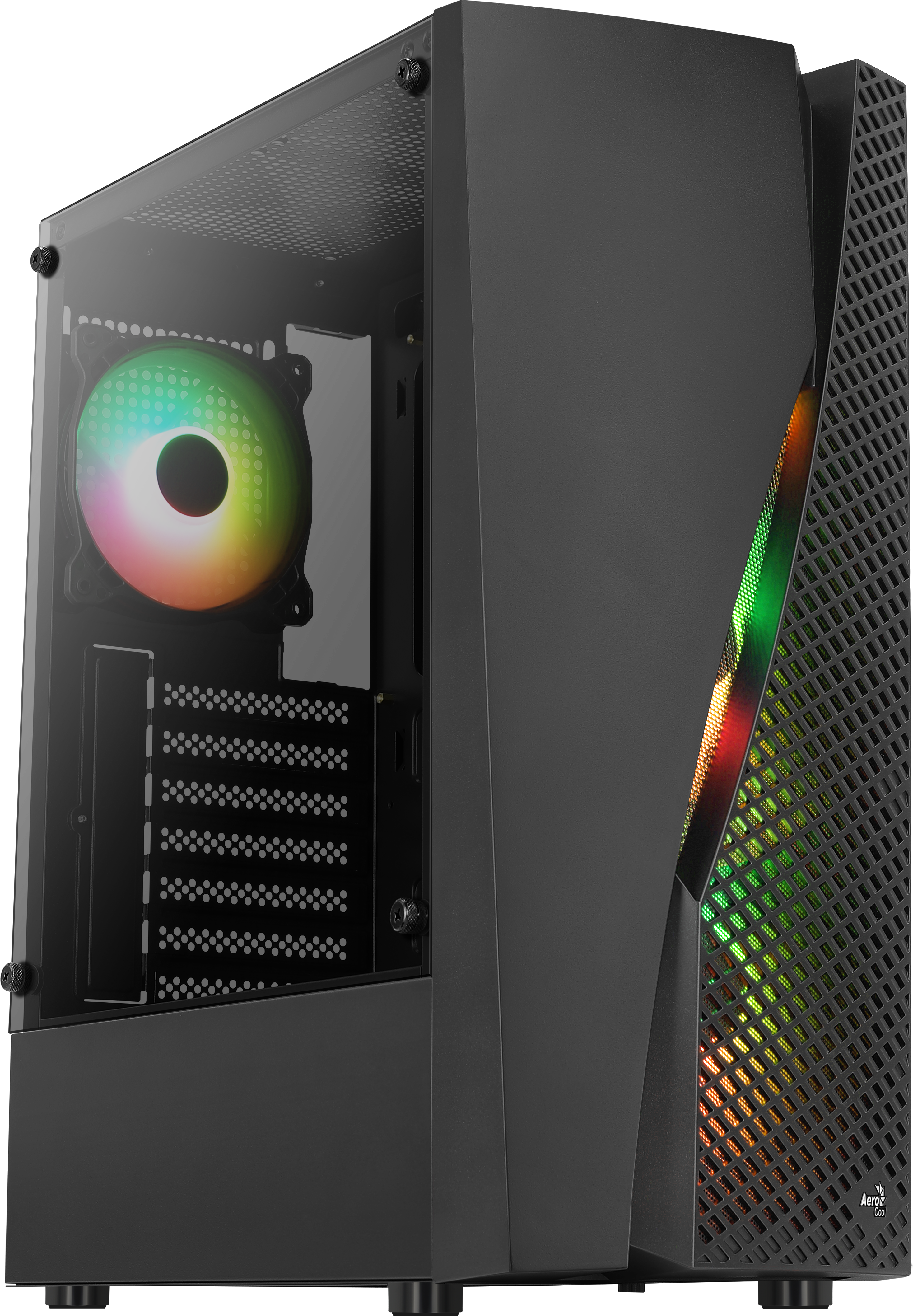 Aerocool WAVEBKV3 - Computerbehuizing - Zwart