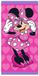 DONATELLA Minnie Mouse Strandhanddoek Me time Katoen Licht Roze 70 x 140 cm
