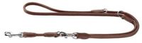HUNTER Round & Soft verstelbare hondenriem - Bruin