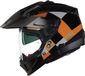 Nolan N70-2 X 06 Ruvido 343 Zwart Grijs Oker Glossy Multi Helm - Maat L