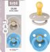BIBS Colour Fopspeen - 6-18 mnd - 2-pack - Ronde - Mushroom/Breeze