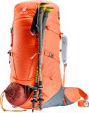 Deuter Aircontact Core 45+10 SL Dames Trekkingrugzak Paprika / Graphite