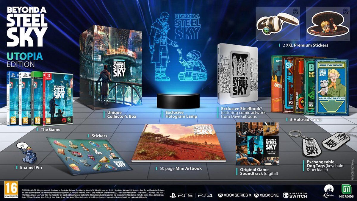 Mindscape Beyond a Steel Sky - Utopia Edition - PlayStation 5