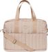 Jollein Luiertas Puffed Moos Biscuit - Schoudertas - Sand