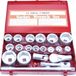 Huismerk Icecat Doppendoos 1 / doppenset 21-delig 30-80mm