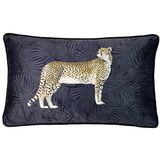 Paoletti Cheetah Boskussen, Navy, 30 x 50cm