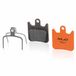 XLC REMBLOK XLC HOPE X2 SET A 2 Orange Polyester Mountainbike Schijfremmen Set van 2